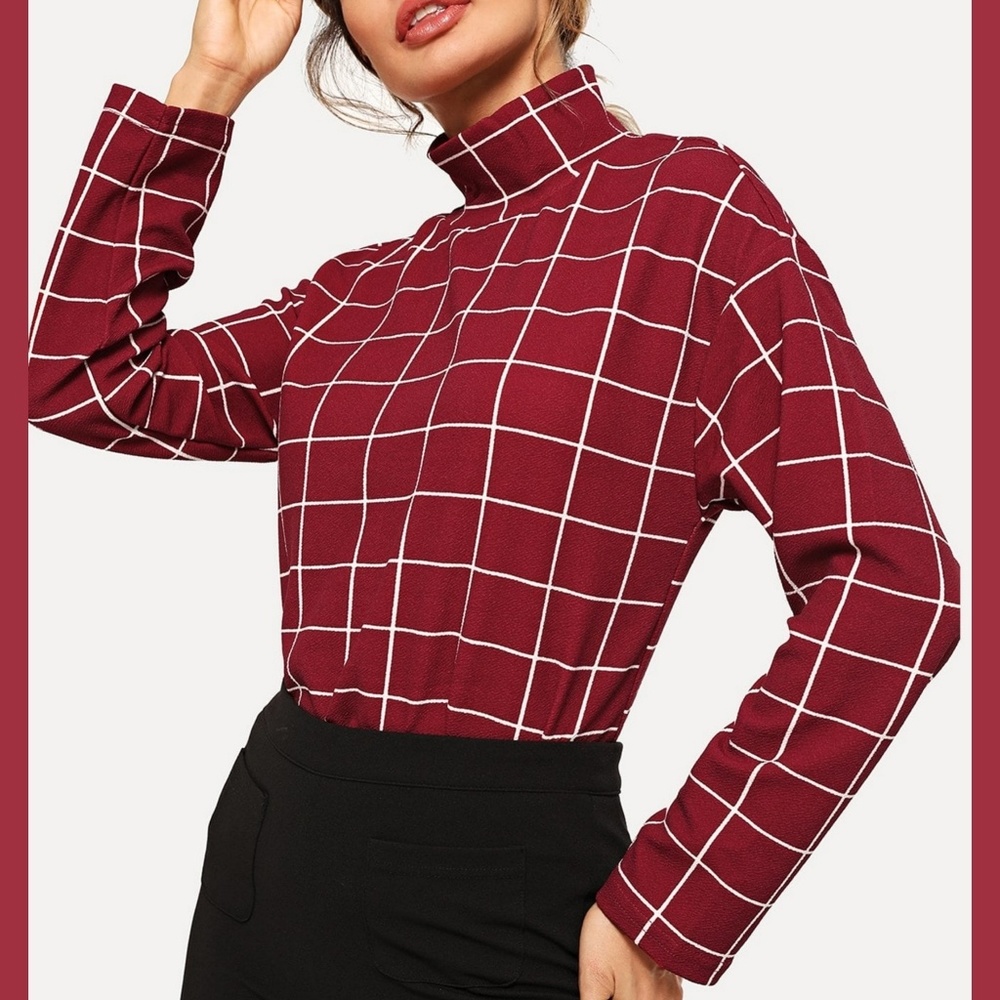 Round neck long sleeve tunic